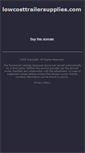 Mobile Screenshot of lowcosttrailersupplies.com